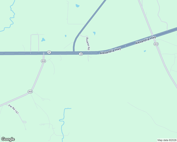 map of restaurants, bars, coffee shops, grocery stores, and more near 718 Alexandria Highway in Leesville