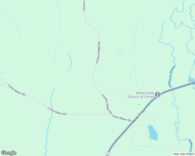 map of restaurants, bars, coffee shops, grocery stores, and more near 524 Hickory Ridge Road in Leesville