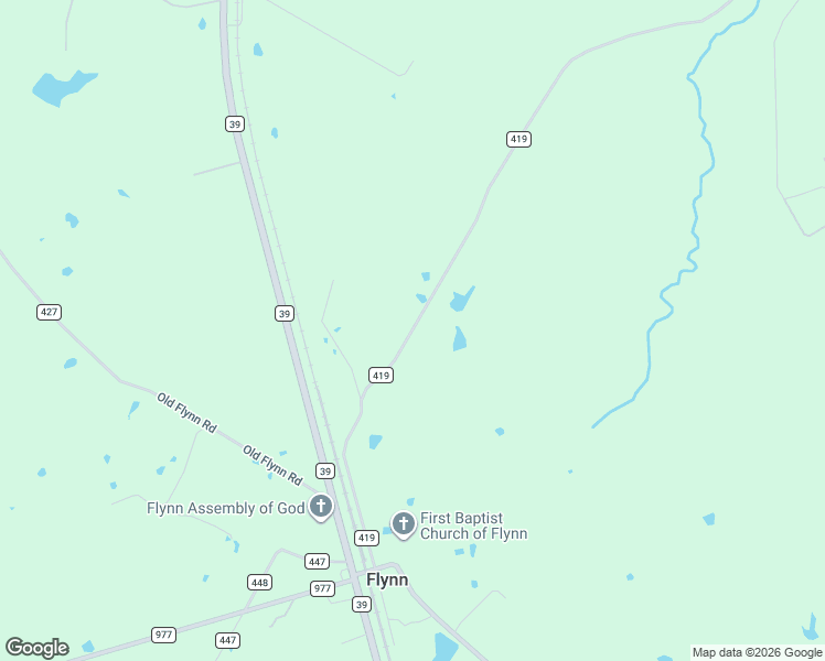 map of restaurants, bars, coffee shops, grocery stores, and more near in Flynn