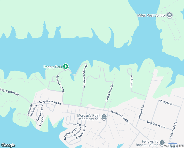 map of restaurants, bars, coffee shops, grocery stores, and more near 2315 Prickly Pear Road in Belton