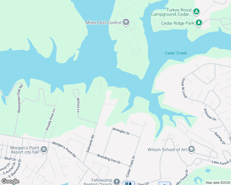 map of restaurants, bars, coffee shops, grocery stores, and more near 130 Sobrante Road in Belton