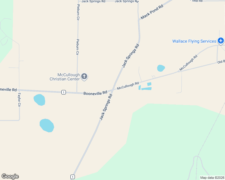 map of restaurants, bars, coffee shops, grocery stores, and more near 22 Booneville Road in Atmore