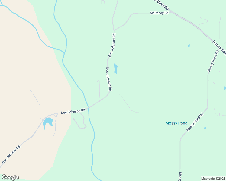 map of restaurants, bars, coffee shops, grocery stores, and more near 306 Doc Johnson Road in Purvis