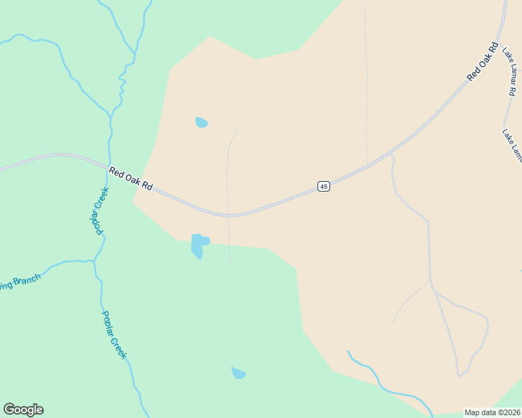 map of restaurants, bars, coffee shops, grocery stores, and more near Red Oak Road in Florala