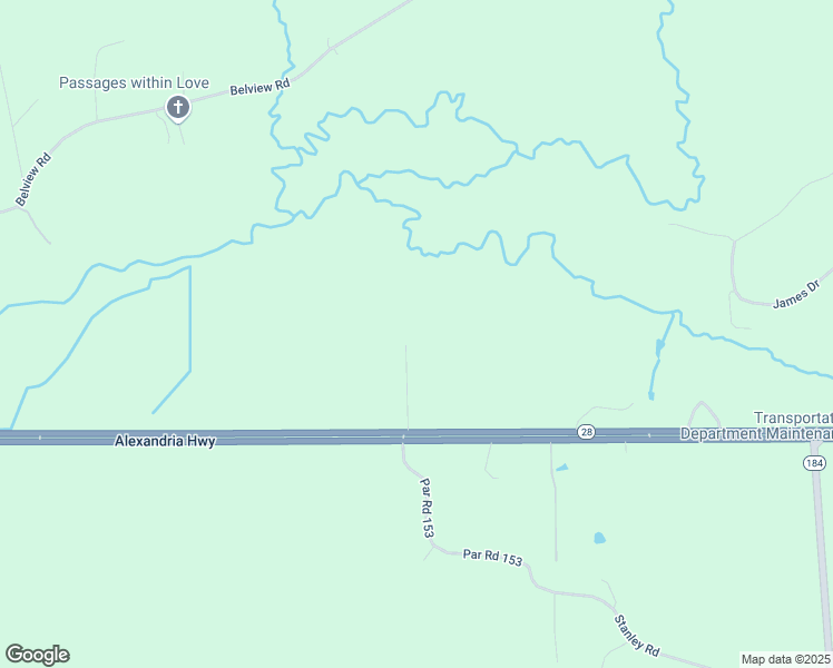 map of restaurants, bars, coffee shops, grocery stores, and more near 159 Harvey Haymon Road in Leesville