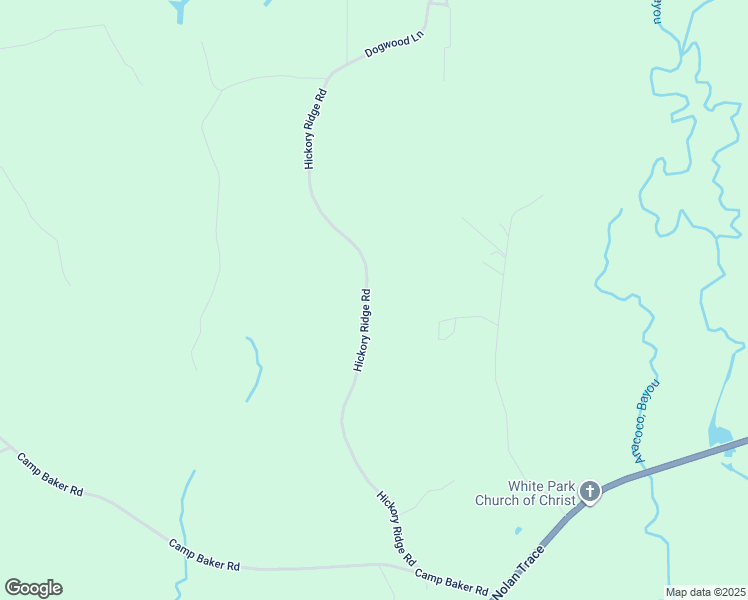 map of restaurants, bars, coffee shops, grocery stores, and more near 550 Hickory Ridge Road in Leesville