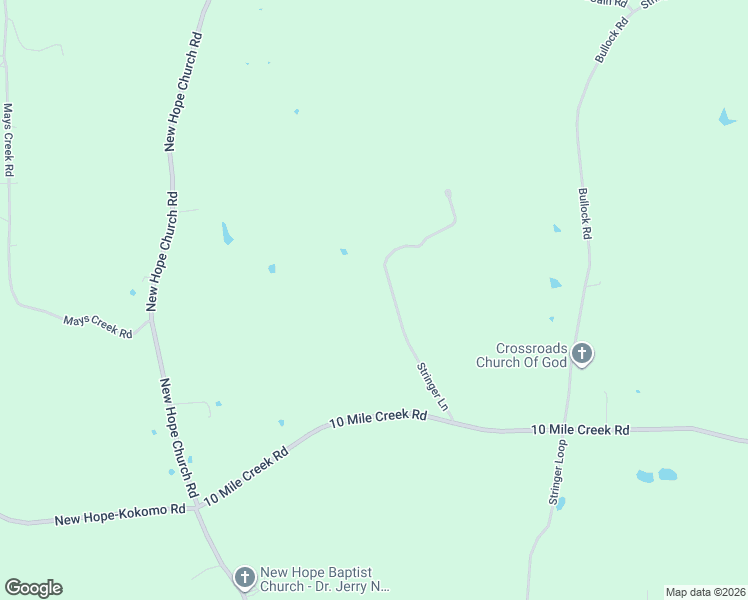 map of restaurants, bars, coffee shops, grocery stores, and more near 33-199 Stringer Lane in Foxworth