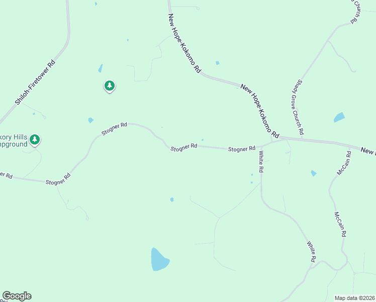map of restaurants, bars, coffee shops, grocery stores, and more near 242 Stogner Road in Foxworth