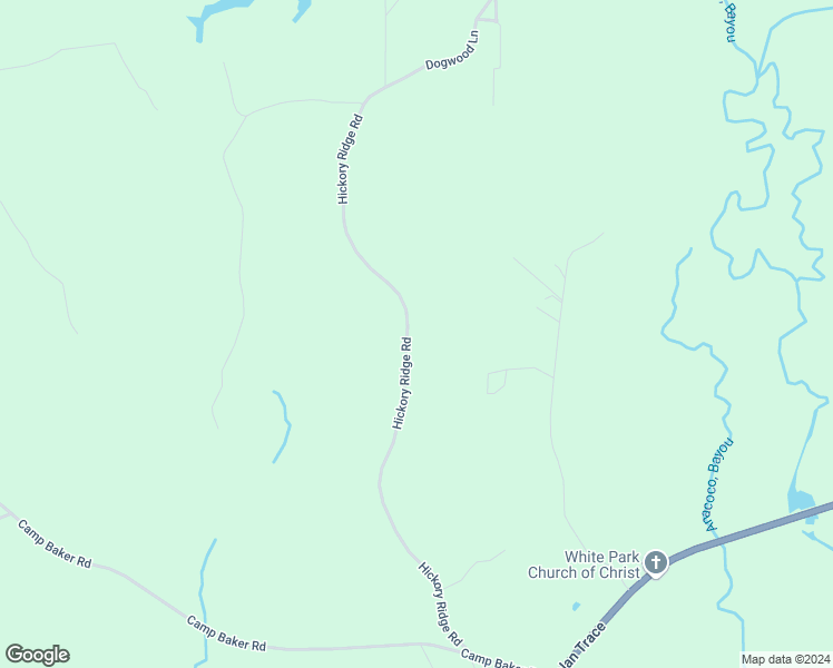 map of restaurants, bars, coffee shops, grocery stores, and more near 554 Hickory Ridge Road in Leesville