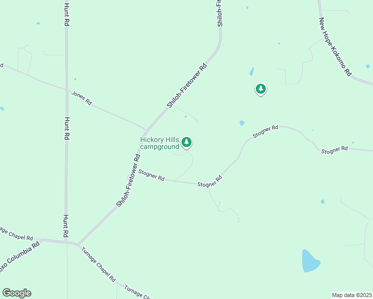 map of restaurants, bars, coffee shops, grocery stores, and more near 41 Stogner Lane in Foxworth