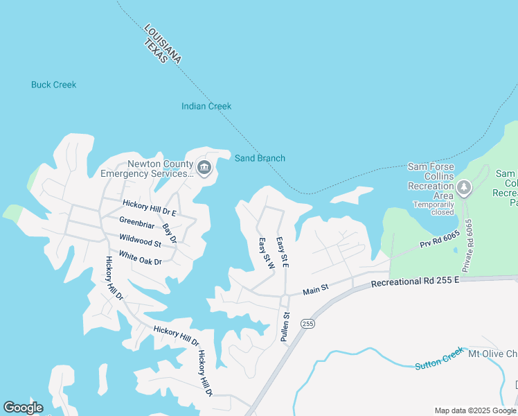 map of restaurants, bars, coffee shops, grocery stores, and more near 418 Easy Street East in Burkeville