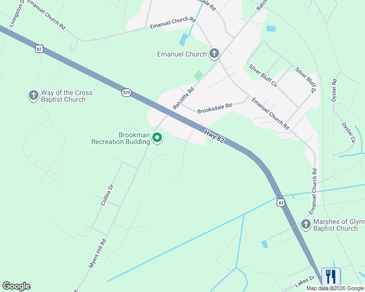 map of restaurants, bars, coffee shops, grocery stores, and more near 150 Mister Road in Brunswick