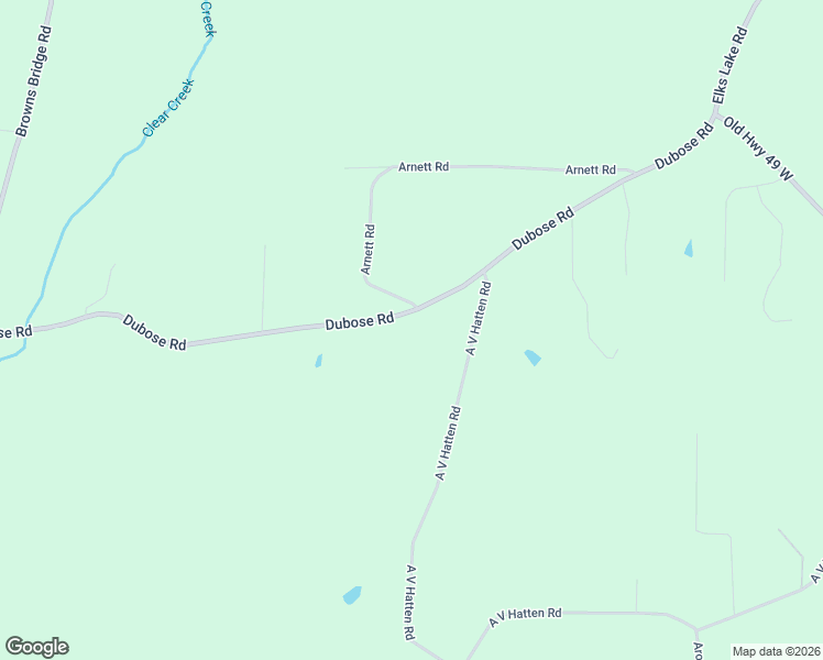 map of restaurants, bars, coffee shops, grocery stores, and more near 236 Dubose Road in Hattiesburg