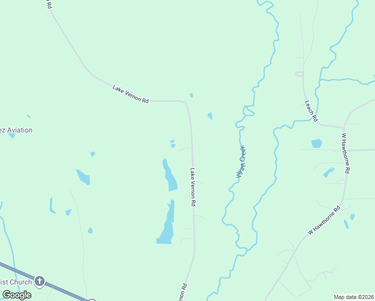 map of restaurants, bars, coffee shops, grocery stores, and more near Parks Drive in Leesville