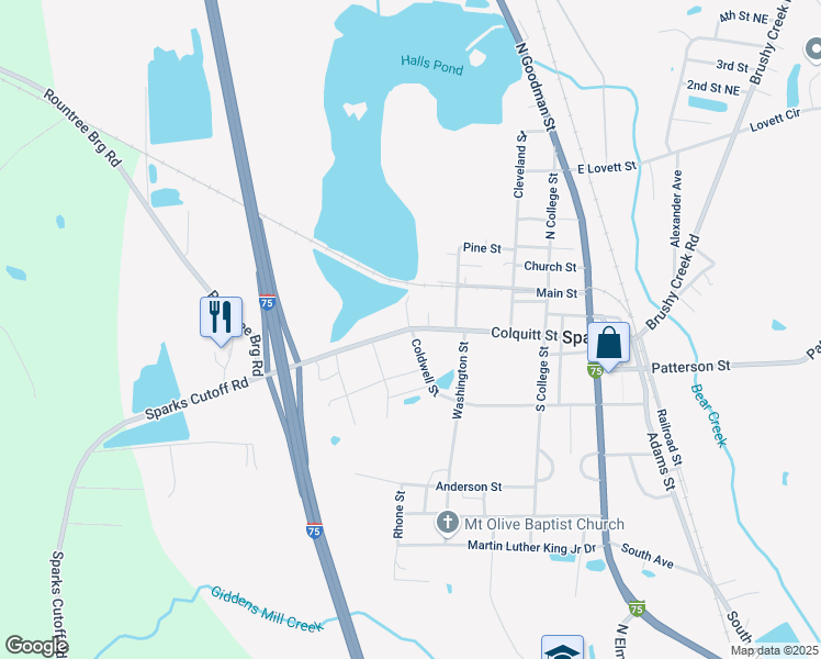 401 West Colquitt Street, Sparks GA Walk Score