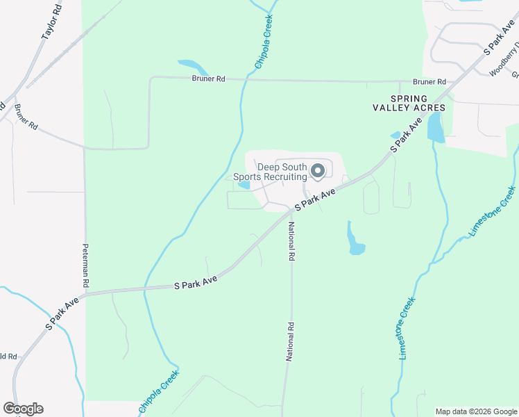 map of restaurants, bars, coffee shops, grocery stores, and more near 5458 South Park Avenue in Dothan