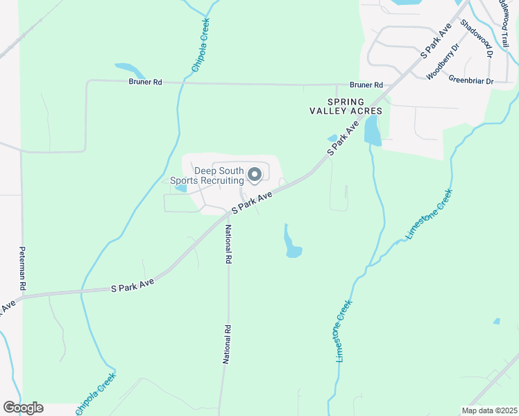 map of restaurants, bars, coffee shops, grocery stores, and more near 5197 South Park Avenue in Dothan