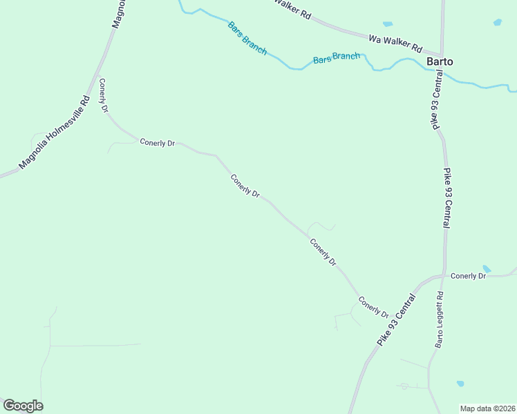 map of restaurants, bars, coffee shops, grocery stores, and more near 1110 Conerly Drive in McComb