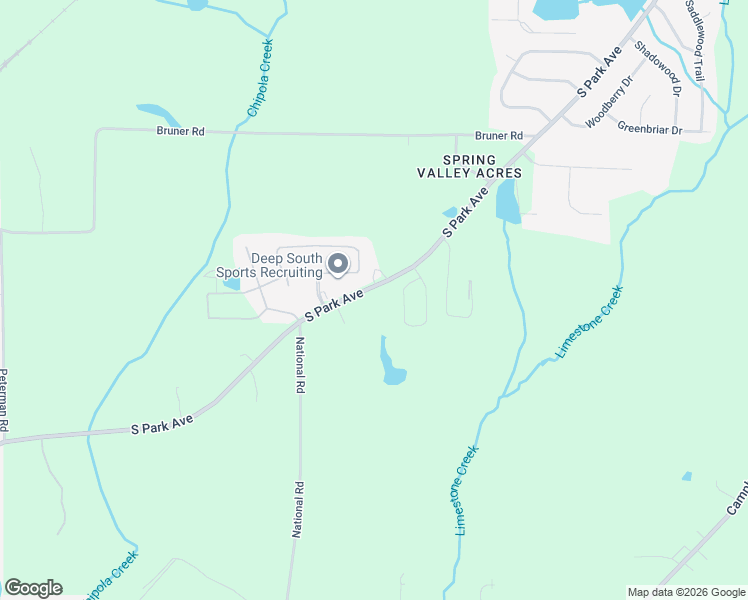 map of restaurants, bars, coffee shops, grocery stores, and more near 5119 South Park Avenue in Dothan