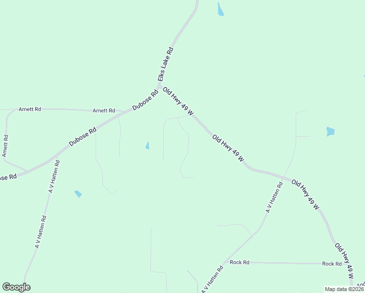 map of restaurants, bars, coffee shops, grocery stores, and more near 32 Bedford Forrest Lane in Hattiesburg