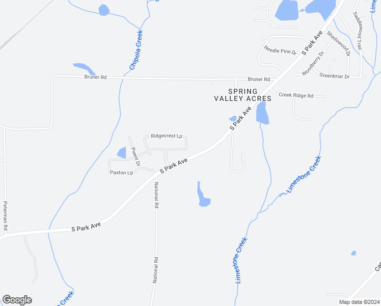 map of restaurants, bars, coffee shops, grocery stores, and more near 5063-5111 South Park Avenue in Dothan