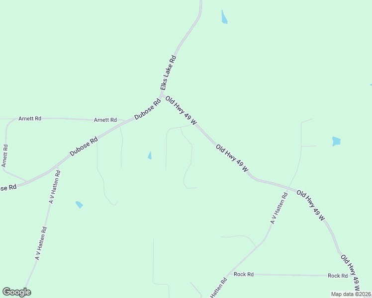 map of restaurants, bars, coffee shops, grocery stores, and more near 32 Bedford Forrest Lane in Hattiesburg