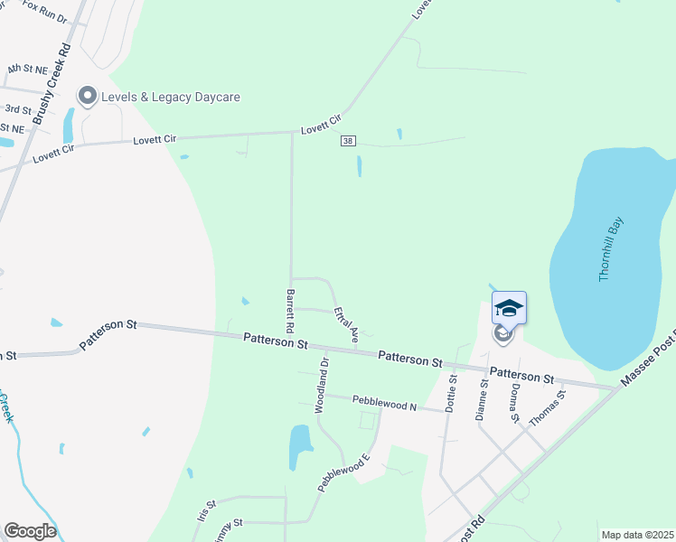 map of restaurants, bars, coffee shops, grocery stores, and more near 2904 Ettral Avenue in Adel