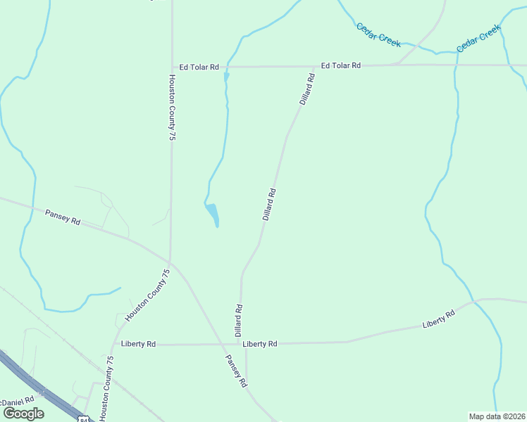 map of restaurants, bars, coffee shops, grocery stores, and more near 603 Dillard Road in Pansey