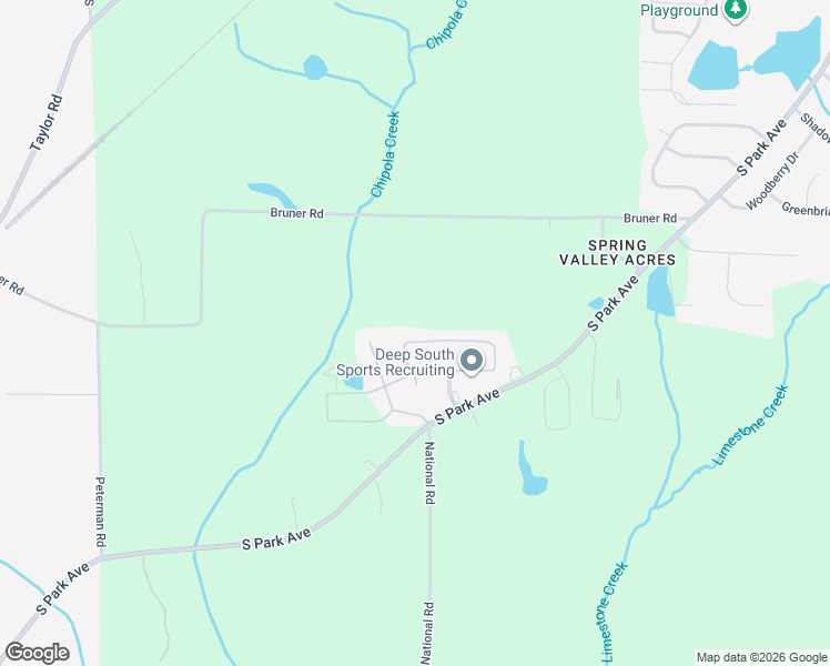 map of restaurants, bars, coffee shops, grocery stores, and more near 130 Ridgecrest Loop in Dothan