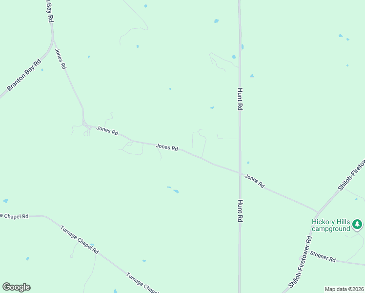 map of restaurants, bars, coffee shops, grocery stores, and more near 93-175 Jones Road in Foxworth