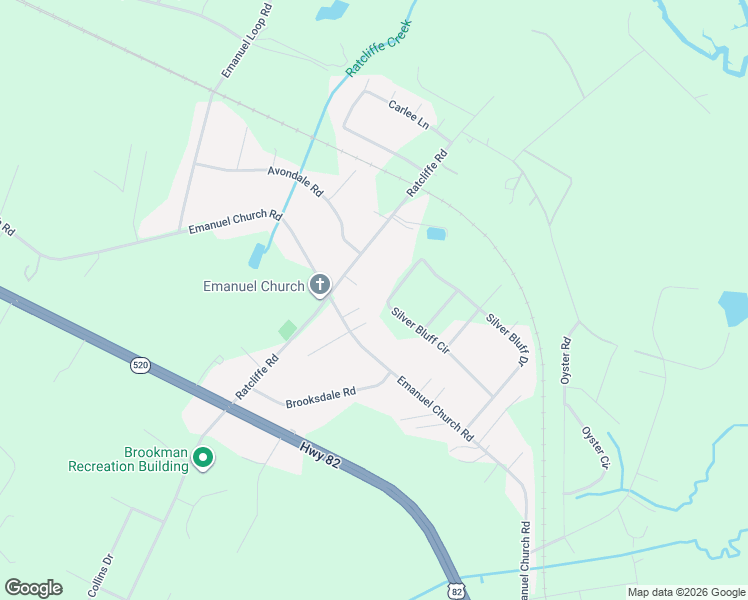 map of restaurants, bars, coffee shops, grocery stores, and more near 165 Silver Bluff Circle in Brunswick