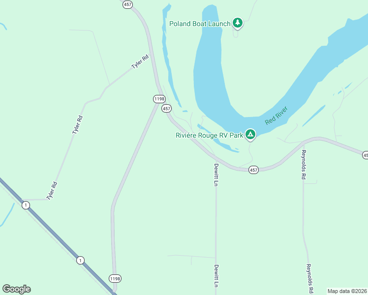 map of restaurants, bars, coffee shops, grocery stores, and more near 2996 Highway 457 in Alexandria