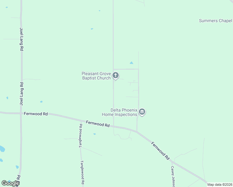 map of restaurants, bars, coffee shops, grocery stores, and more near 1074 Pleasant Grove Road in McComb