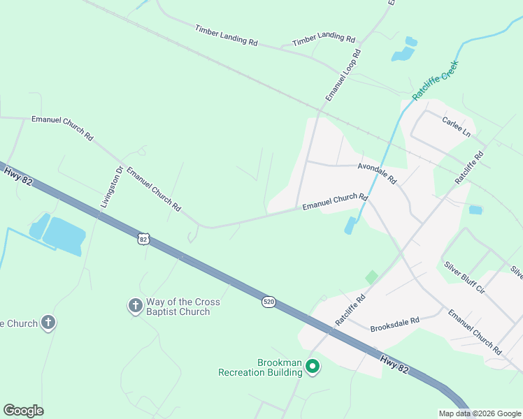 map of restaurants, bars, coffee shops, grocery stores, and more near 840 Emanuel Church Road in Brunswick