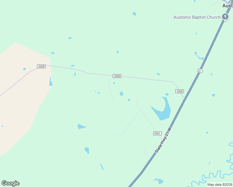 map of restaurants, bars, coffee shops, grocery stores, and more near 741 County Road 3200 in Crockett