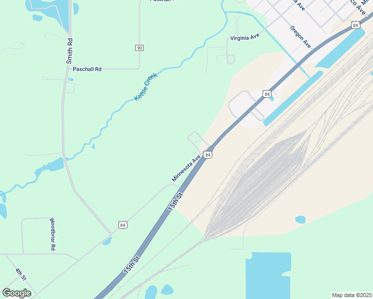 map of restaurants, bars, coffee shops, grocery stores, and more near 2874 Minnesota Avenue in Waycross