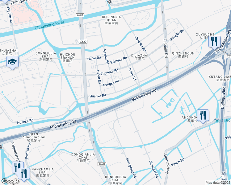 map of restaurants, bars, coffee shops, grocery stores, and more near in 