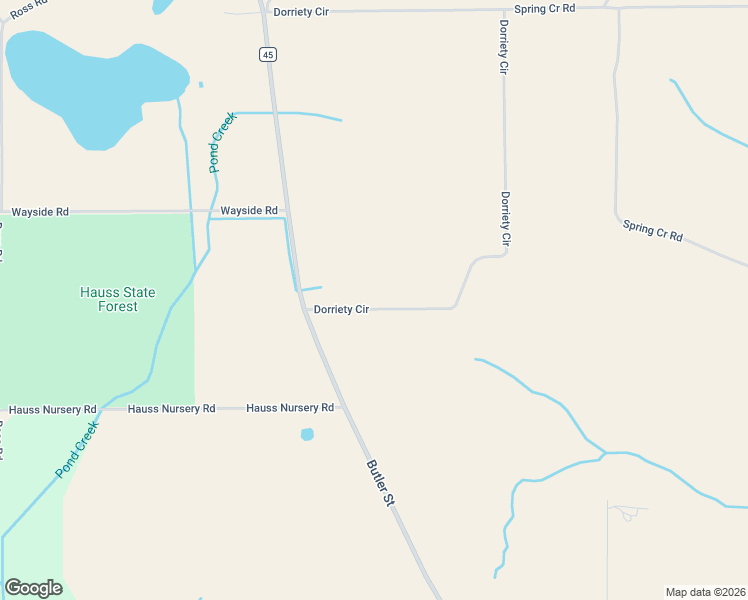 map of restaurants, bars, coffee shops, grocery stores, and more near 145 Dorriety Circle in Atmore