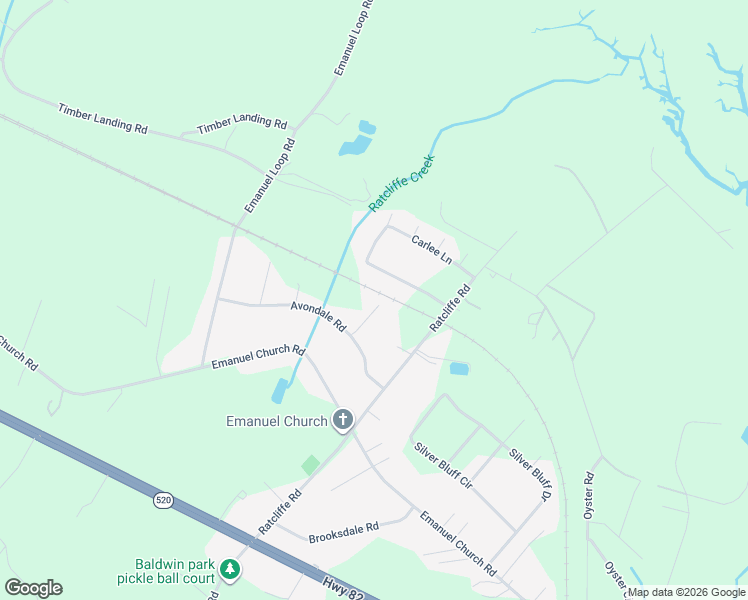 map of restaurants, bars, coffee shops, grocery stores, and more near 33 Abby Court in Brunswick