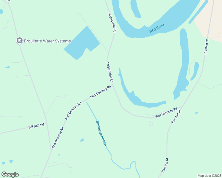 map of restaurants, bars, coffee shops, grocery stores, and more near 100-392 Fort Derussy Road in Marksville
