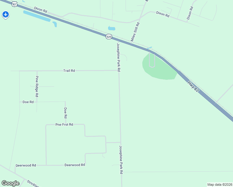 map of restaurants, bars, coffee shops, grocery stores, and more near 300 Josephine Park Road in Waycross