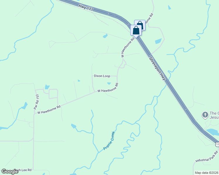 map of restaurants, bars, coffee shops, grocery stores, and more near 1501-1683 Hawthorne Road in Leesville