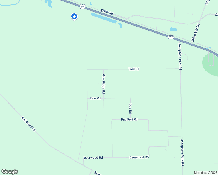 map of restaurants, bars, coffee shops, grocery stores, and more near 209 Pine Ridge Road in Waycross