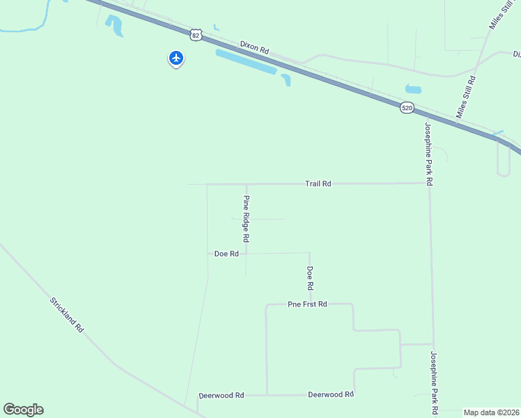 map of restaurants, bars, coffee shops, grocery stores, and more near 4819 Duck Road in Waycross