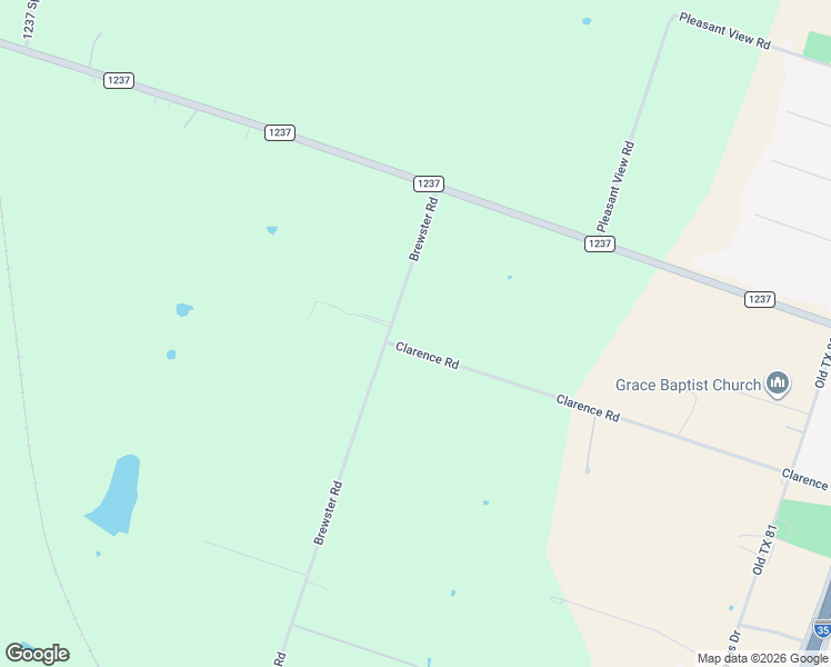 map of restaurants, bars, coffee shops, grocery stores, and more near 1650 Clarence Road in Temple