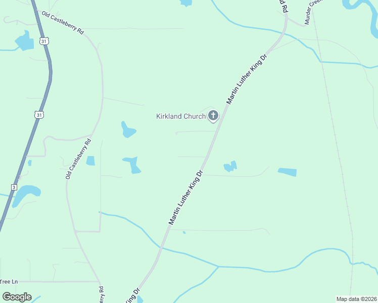 map of restaurants, bars, coffee shops, grocery stores, and more near 90 Sunrise Lane in Brewton