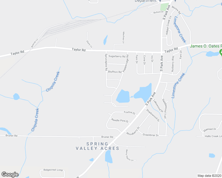 map of restaurants, bars, coffee shops, grocery stores, and more near 520 Sprucepine Road in Dothan