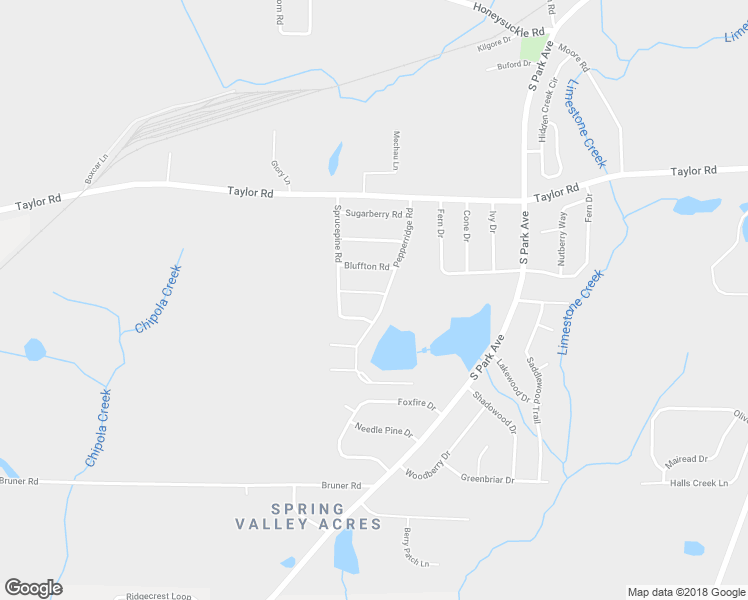 map of restaurants, bars, coffee shops, grocery stores, and more near 103 Waxmyrtle Road in Dothan
