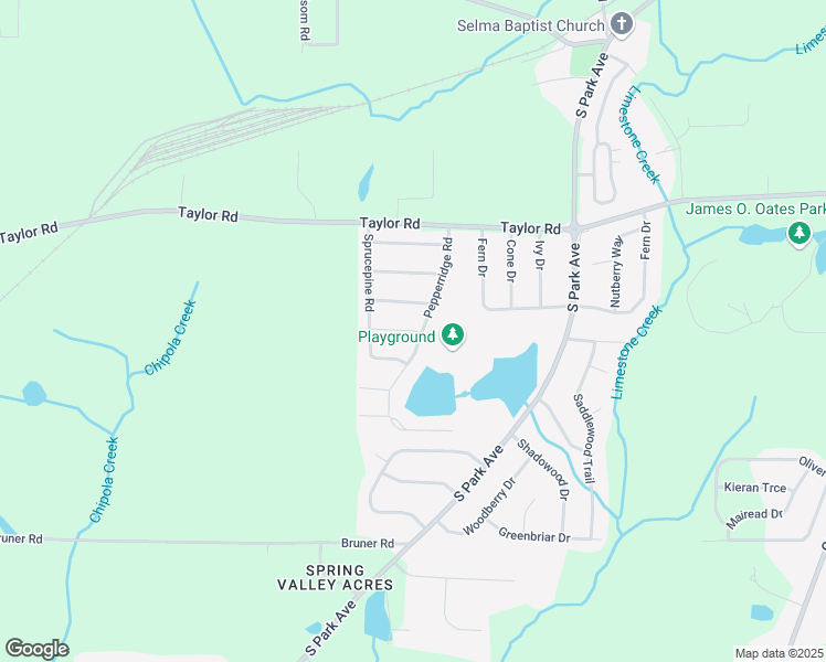 map of restaurants, bars, coffee shops, grocery stores, and more near 103 Waxmyrtle Road in Dothan