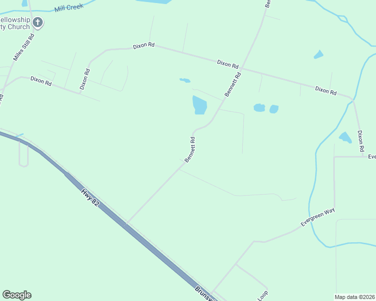 map of restaurants, bars, coffee shops, grocery stores, and more near 475 Bennett Road in Waycross